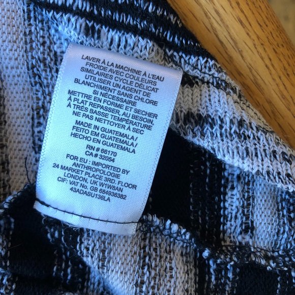 Anthropologie Meadow Rue Striped Tank Top Small - Picture 6 of 10